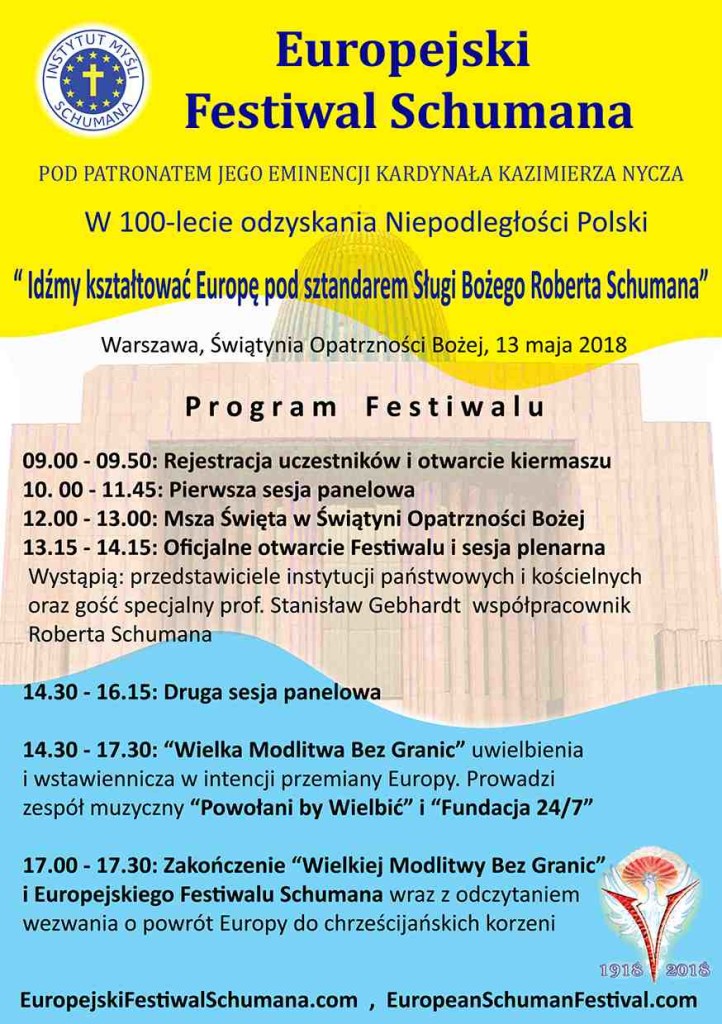 II Europejski festiwal Scumana_Ulotka Awers 1